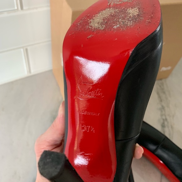 Christian Louboutin Bruges platform pump, 37.5 - Picture 5 of 7